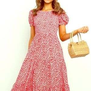 Feminine Floral Dress